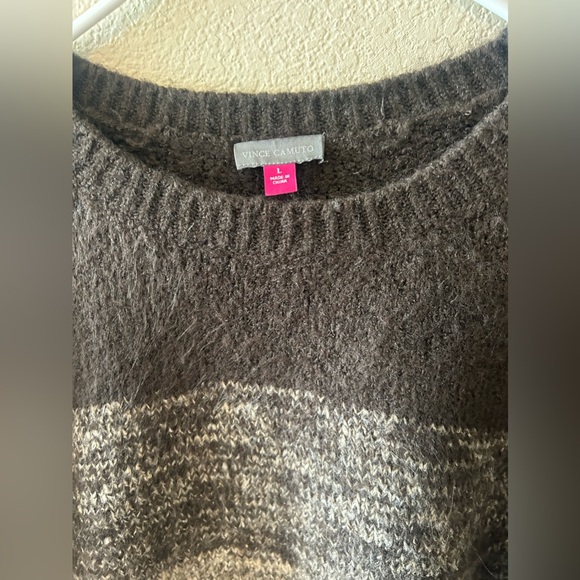 Vince Camuto Women's Gradation Crew Sweater Size Large NWOT - Picture 4 of 5